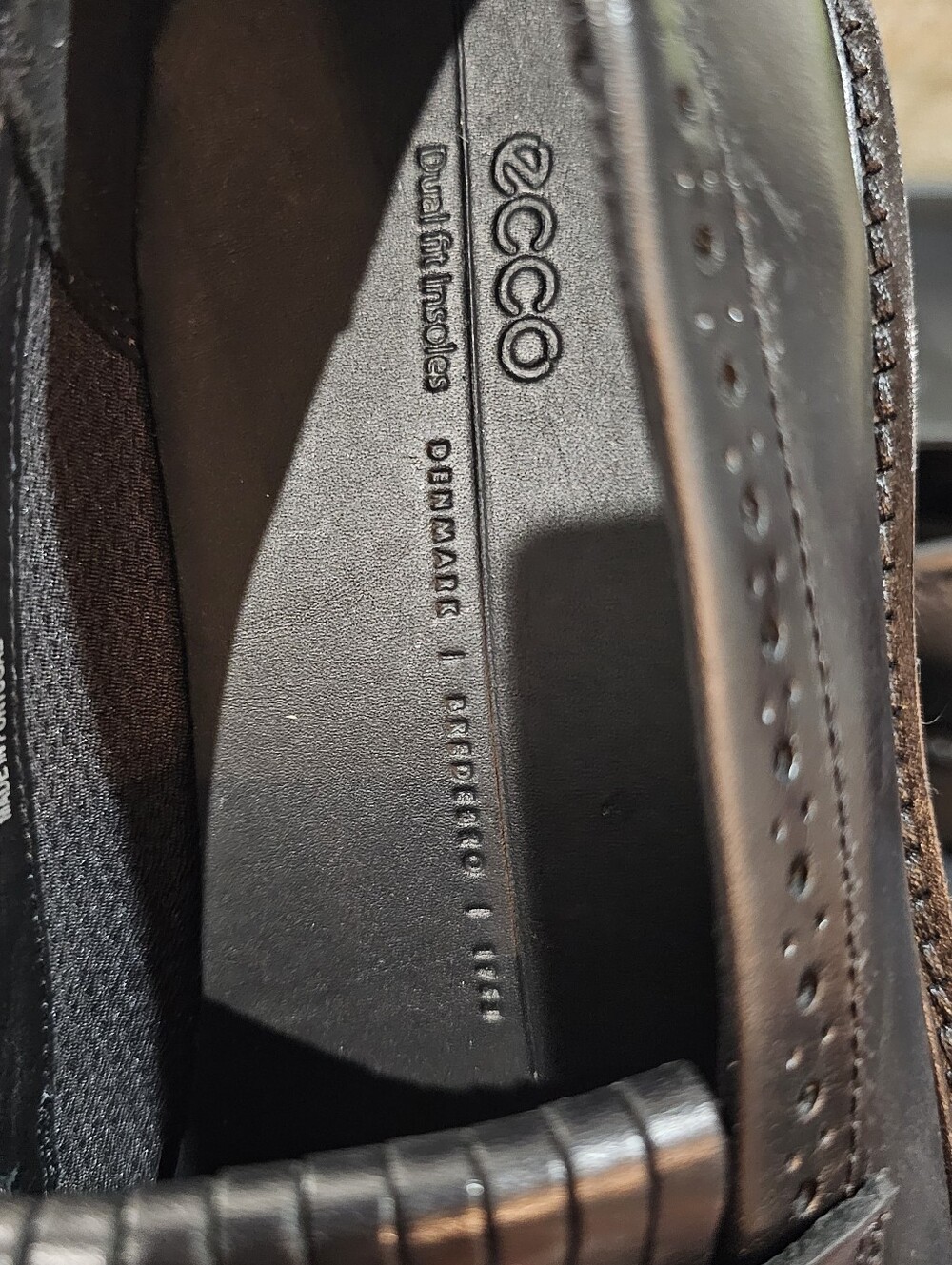 Ecco Black Leather Fringe Penny Support Loafers Shoes Women's Sz 6, 10, & 11 - Picture 7 of 11